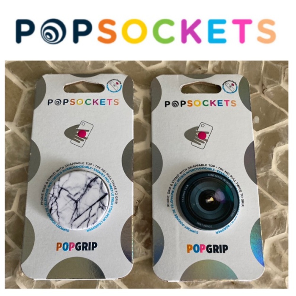 NEW!  Bundle of 2: PopSocket Pop Grips